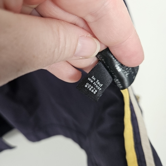 Ted Baker London Purple detachable hood parka rain jacket size 2 - Picture 8 of 11